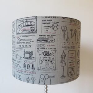 Vintage Parisienne Lampshade