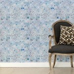Flower Burst Wallcovering - The Artist Collection