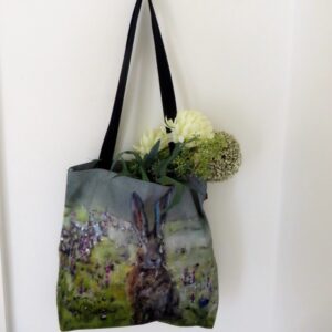 Sunrise Hare Tote Bag