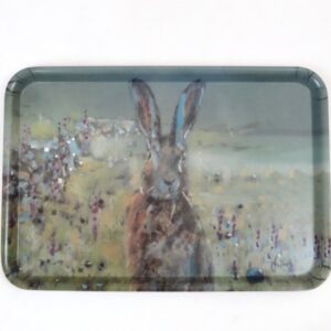 Sunrise Hare Large Serving Tray