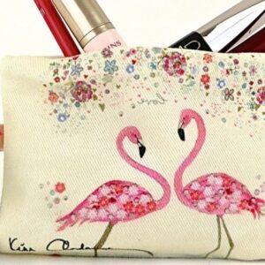 Pink Flamingo Lipstick/Coin Purse