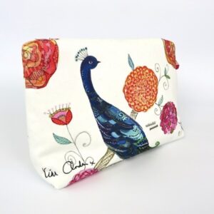 Splendid Peacock Wash/Clutch Bag