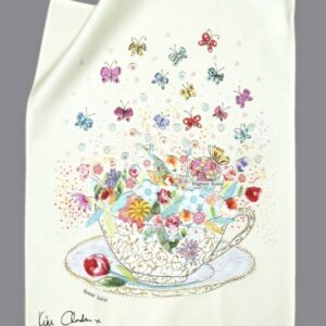 Joyous Teacup Tea Towel
