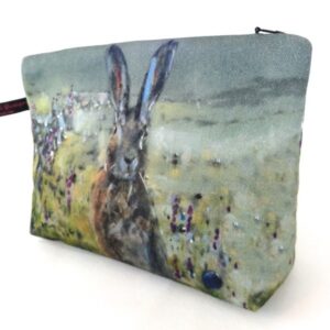 Sunrise Hare Wash/Clutch Bag