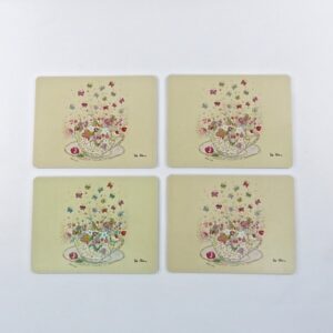 Joyous Teacup Set of 4 Placemats