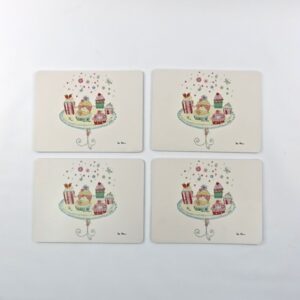 Cupcake Delights Set of 4 Placemats
