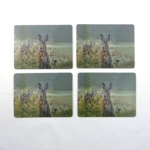 Sunrise Hare Set of 4 Placemats