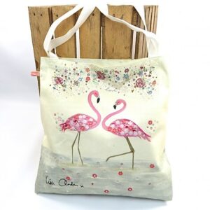 Pink Flamingo Tote Bag