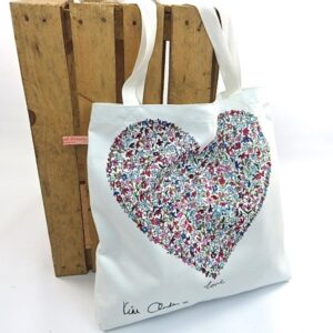 Ditsy Love Tote Bag