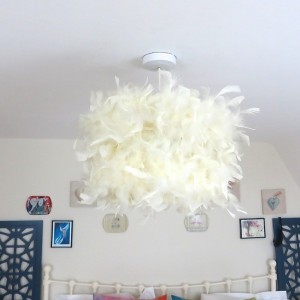 Upcycled lampshade