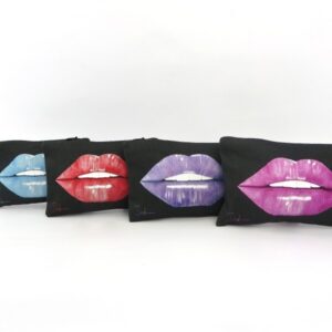 La Bouche Lipstick Coin purse – Black