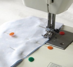 Sew leaving a gap to turn through