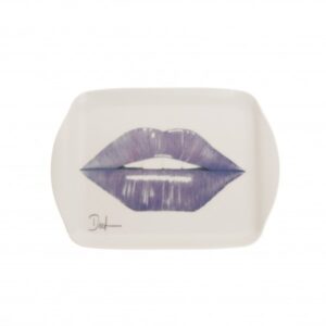 La Bouche Scatter Tray Deep Lilac on White