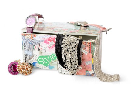 Goddess Decoupage Vanity Box