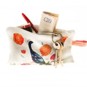 Splendid Peacock Lipstick/Coin Purse