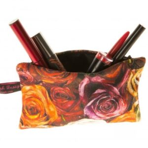 Rosa Lipstick/Coin Purse